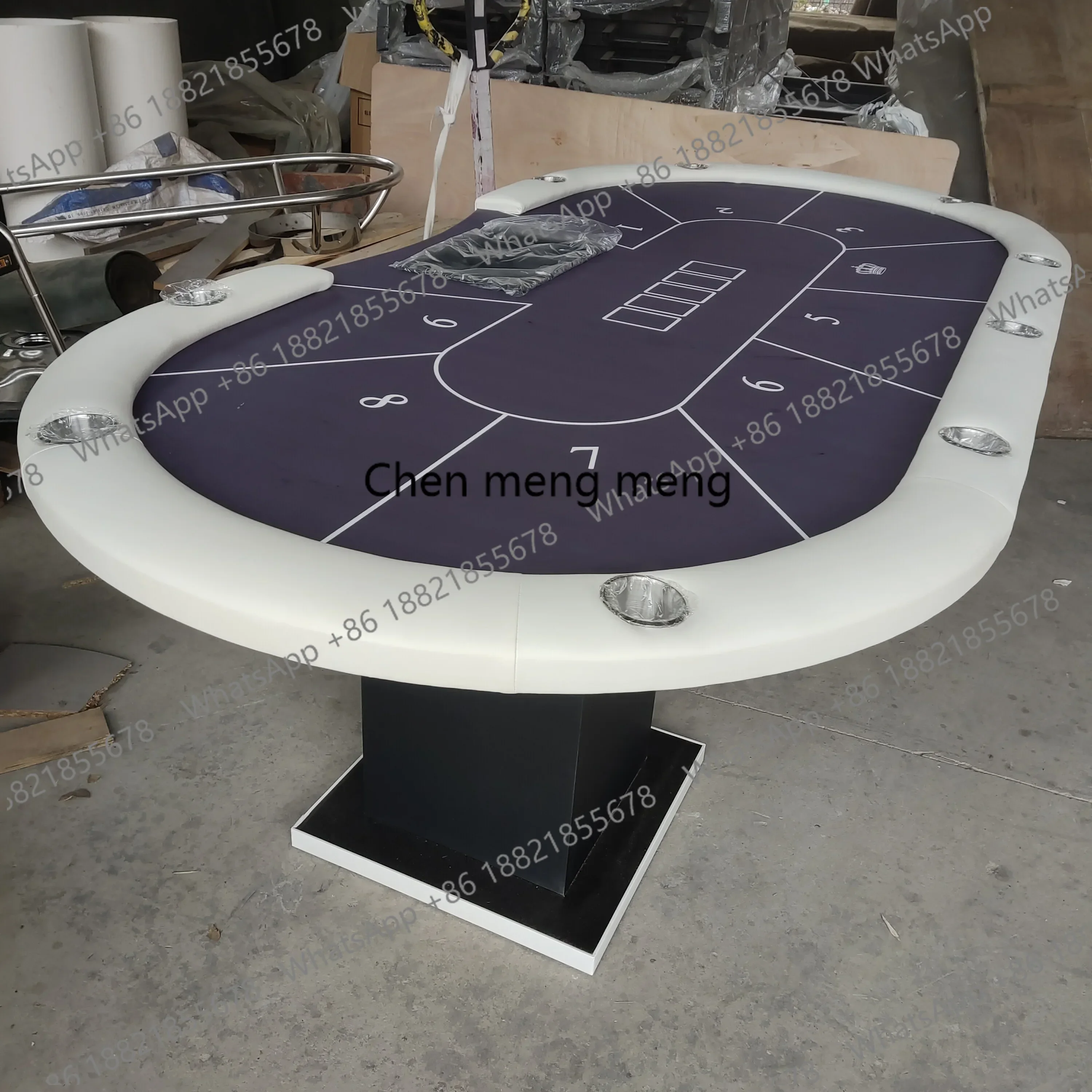 Chip Game Table Texas Hold'em Table Club Tournament Poker Table
