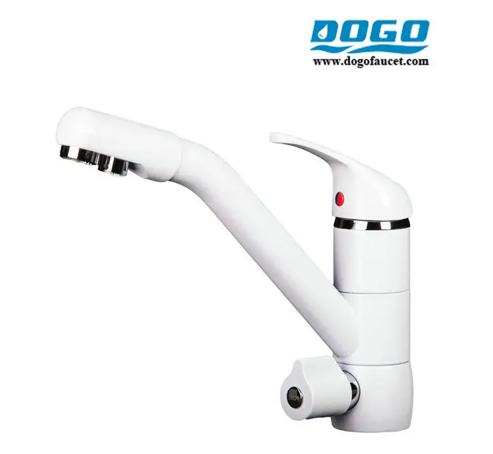 Hot Selling Italian Kitchen Faucets Triangle Kitchen Faucets 3 Way Kitchen Hot Cold Purier Water Mixer Tap For Reverse Osmosis