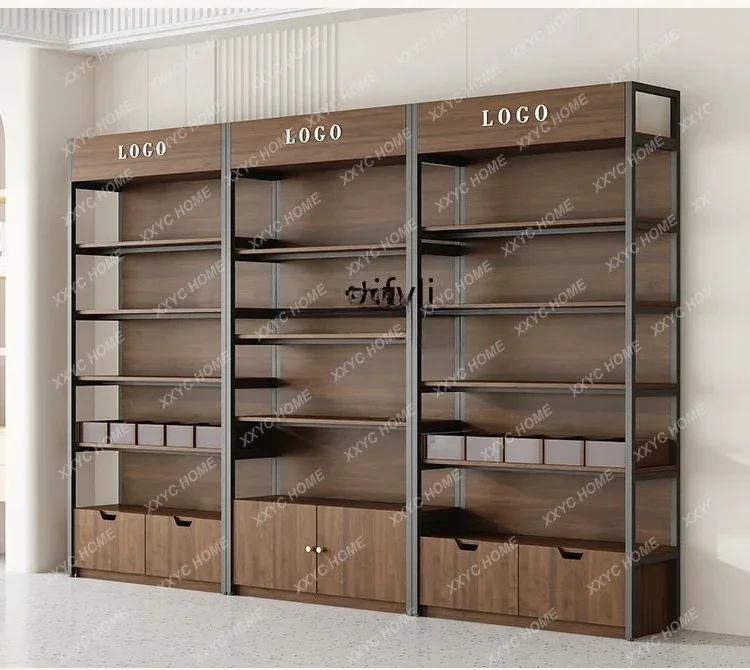 ZH Product display cabinet, gift sample display pet store snacks stationery storage multi-layer shelves