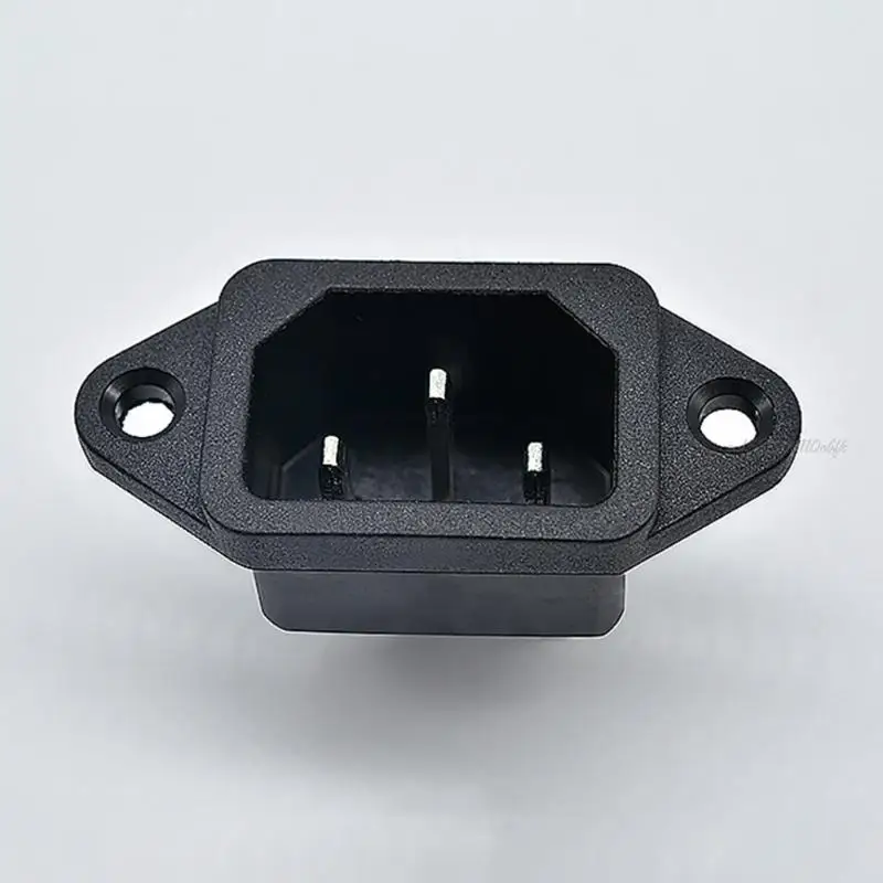 27RB 250V 10A IEC320 C14 Cabellera entrada cable alimentación masculina