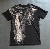 Retro Gothic Vintage Print T-Shirt for Men and Women Y2K Cotton Tee Dark Aesthetic Streetwear - Soft Unisex Oversized Fit 100% B