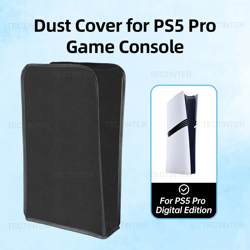 Dust Proof Cover for PlayStation 5 PS5 Slim/Pro Game Console Protector Case Anti-scratch Sleeve for PS5 Game Accessories