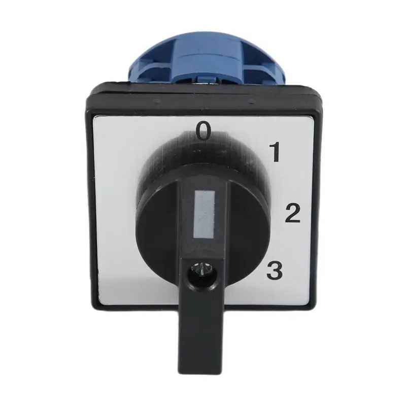 2025 Trend 660V 20A 6 Terminals 4 Positions Rotary Cam Changeover Switch