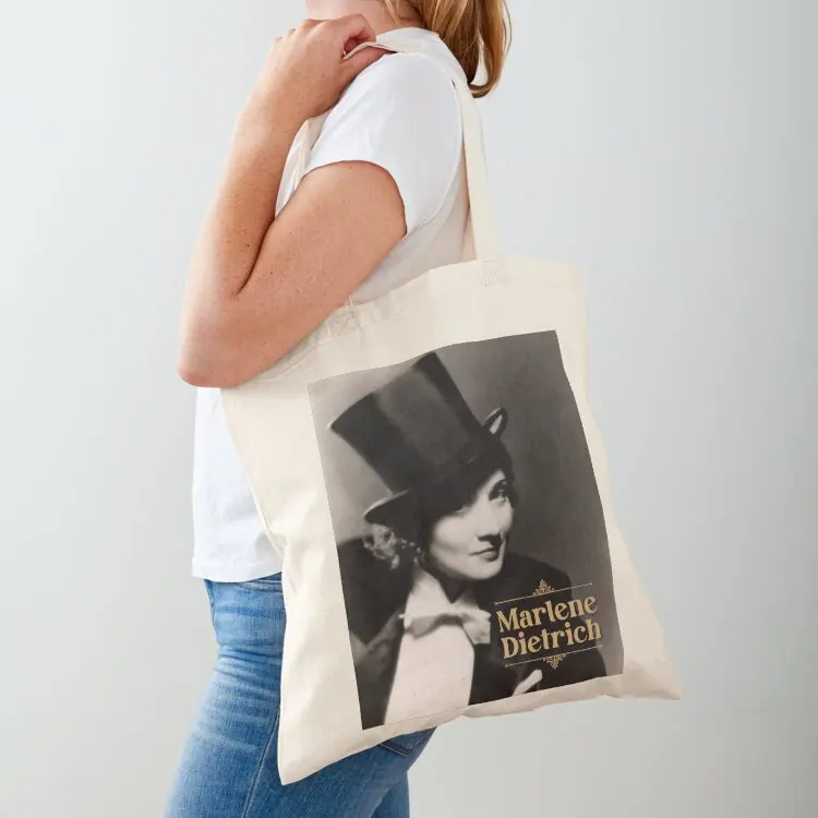 Marlene Dietrich Tote Bag Custom bag tote bag men Handbags women Canvas for women