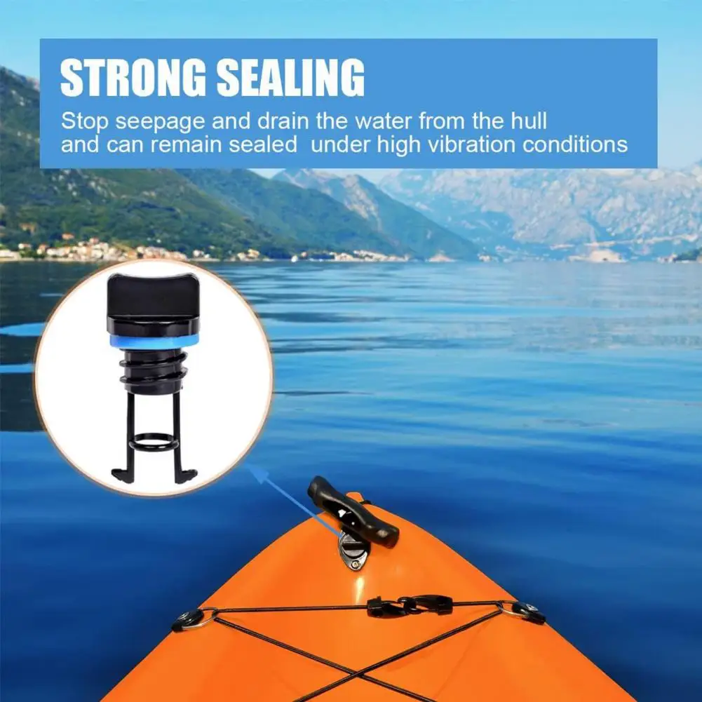 Kayak Drain Plugs, Boat Drain Stopper, Scupper Plug Kit For Securing Drain Holes On Your Kayak Canoe Or Small Boat