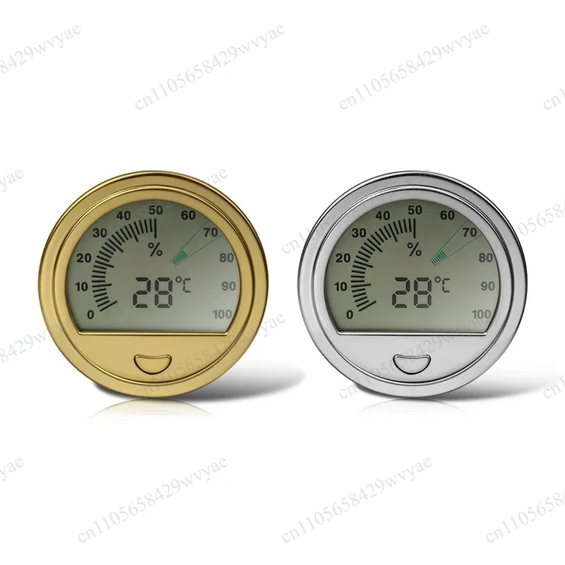 Mini Portable Cigar Hygrometer, Accurate Humidity Tester, Humidor Accessory