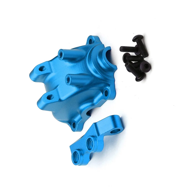 

MALI-RC Обновление автомобиля Передняя задняя крышка волновой коробки Arm Code Крепежный комплект сиденья для TAMIYA 1/10 TT-02 RC Car Upgrade Аксессуары Синий