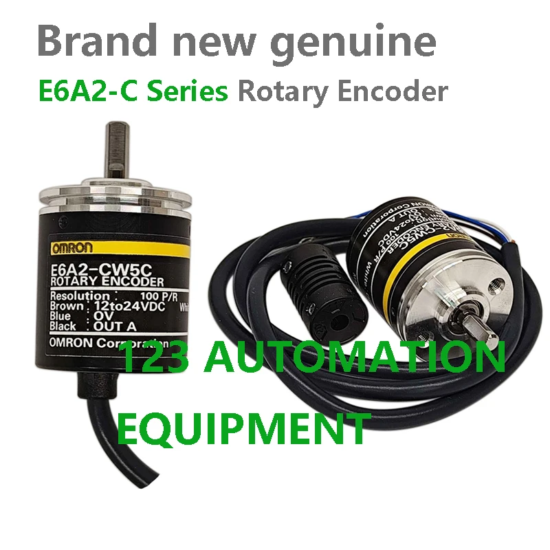 

Authentic New Omron E6A2-CW5C Rotary Encoder 100P/R 200P/R 360P/R 500P/R 0.5M
