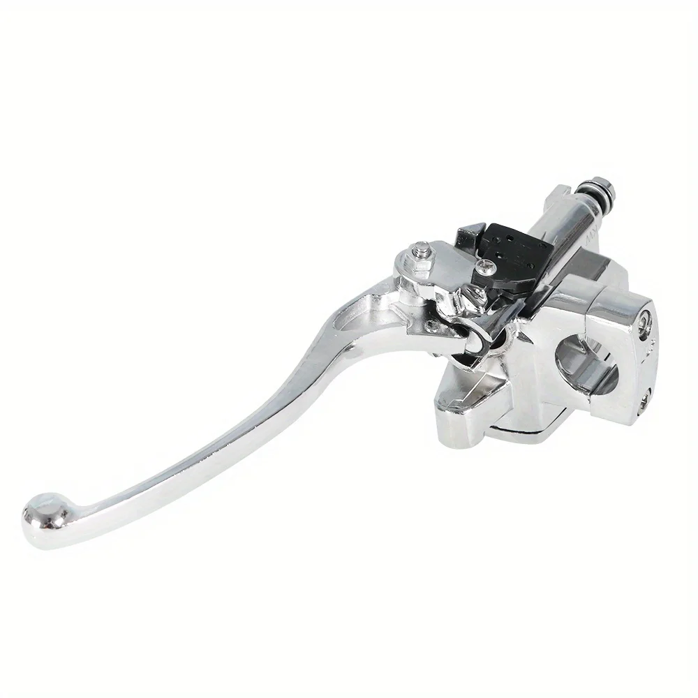 

Мотоциклетный 1-дюймовый главный тормозной цилиндр, рычаг 25 мм, замена левого и правого руля для Yamaha Kawasaki Honda Suzuki Chrome