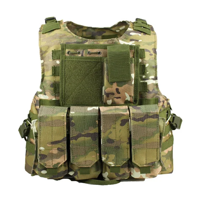 

Training Uniform Vest Tactical Clothing Camo Hiking Uniforme Outdoor sports Shirt Colete Tatico Hunting Multi-functional Vest