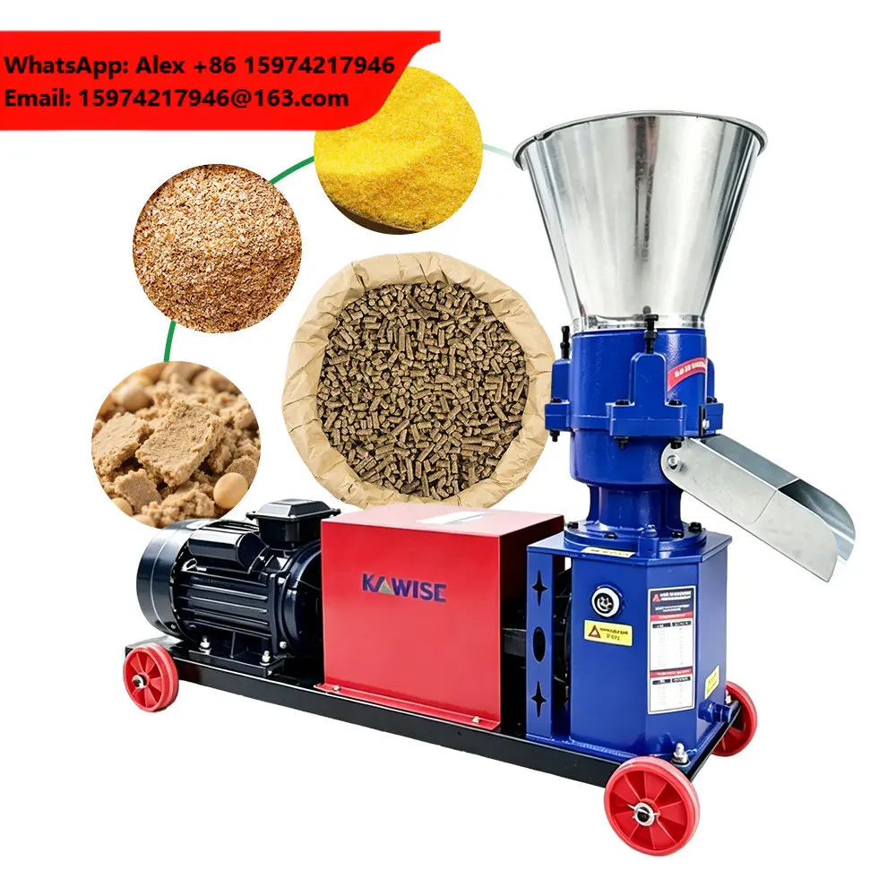 Animal Feed Pellet Machine For Farm Use High Efficiency Feed Pellet Maker For Cattle Sheep Chicken Pig Horse