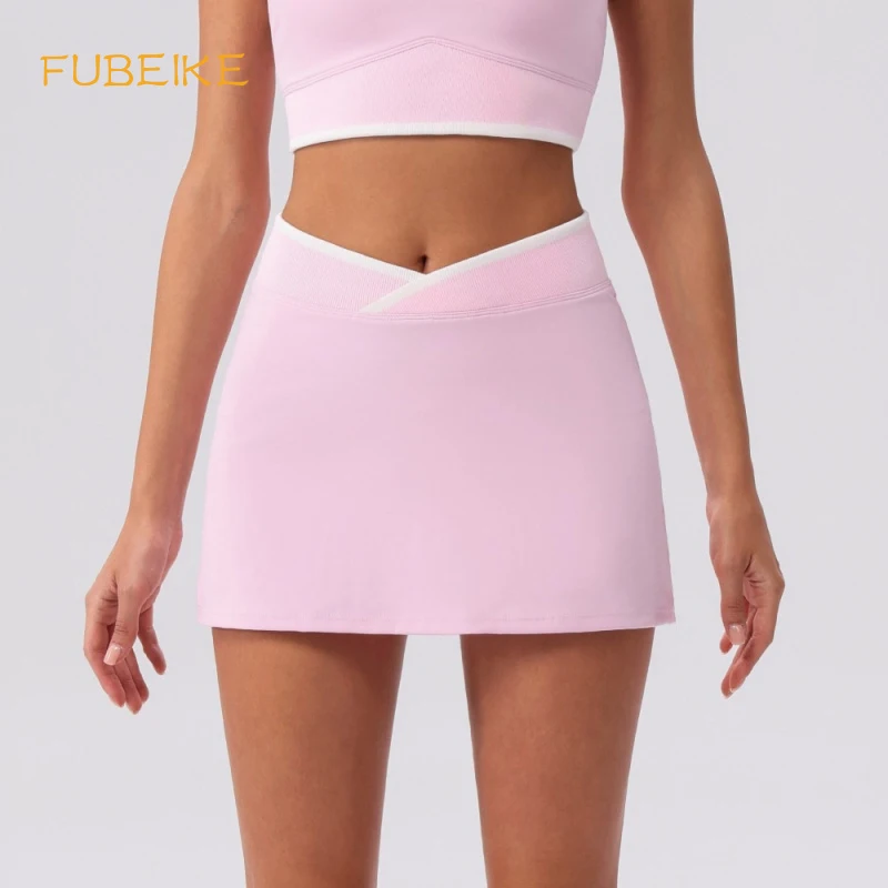 

2026 Summer New Slim Fit Yoga Nini Skirt Breathable Comfortable High Waisted Sexy Outfit Quick Drying Anti-exposure Skirt Shorts