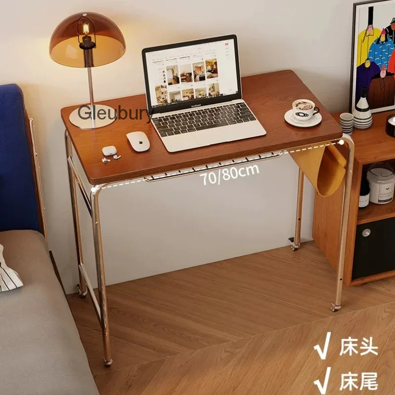 Writing Desk Student Home Desk Small Bedroom Office Computer Desks Makeup Mobile Bedside Desk Storage Rack Mobile Storage Rack