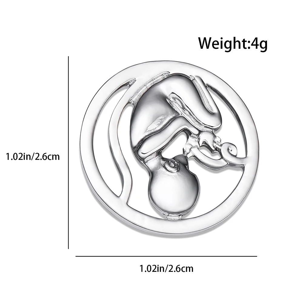 DCARZZ Obstetrics Newborn Brooch Pins Medical Maternity Doctor Nurse Jewelry Lapel Coat Badge Decoration Gifts