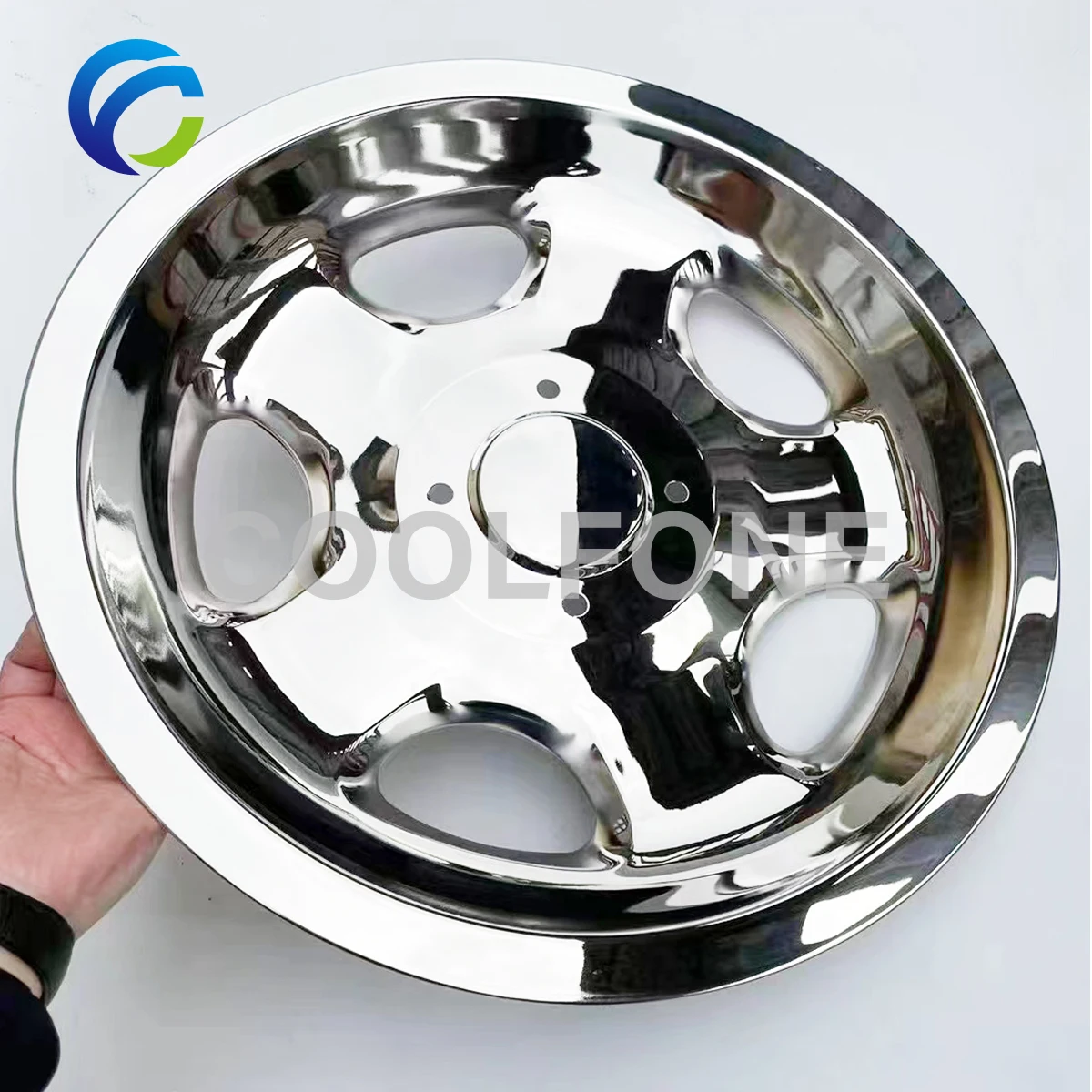 Wheel Cap Wheel Cover Wheelcap Polishing Coach Wheel Trims for Toyota Coaster Bus Wheel Covers 16 Inch 5 Holes