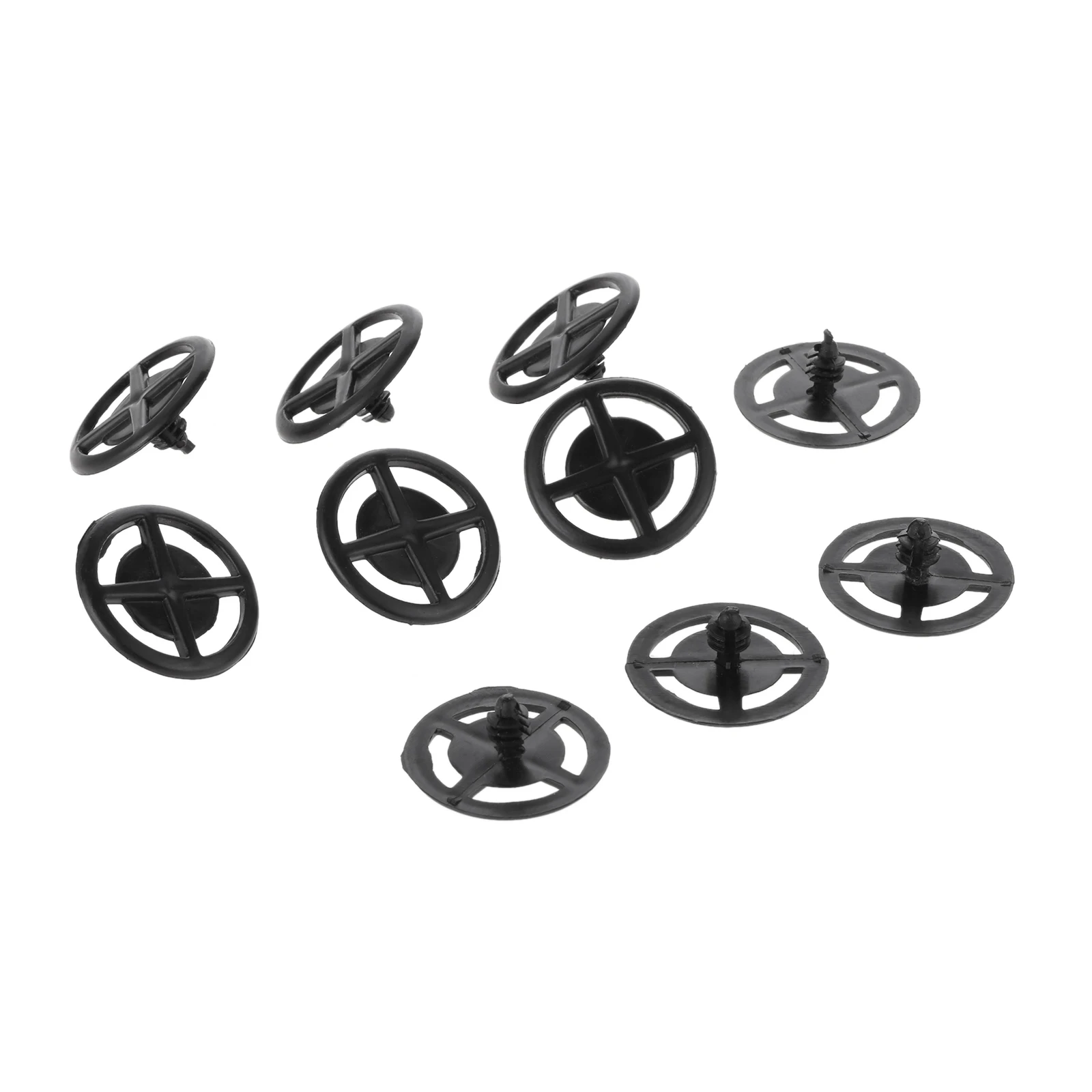 10PCS Car OEM Hood Insulation Retainer Plastic Clip For Nissan 65832-F5000 65832F5000 For Auveco A17237 v13 Car Accessories