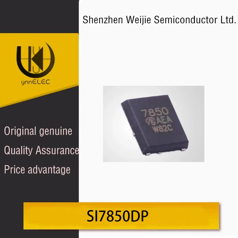 Brand New Original SI7850DP MOSFET Chip Silk Screen DFN5x6 Package N-Channel 60V 15A