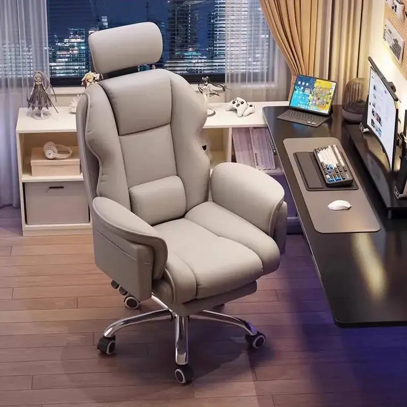 

Computer Comfortable Chair, Reclining and Sitting Adjustable Office Chair, Ergonomic Leisure Gaming Chair Office Furniture