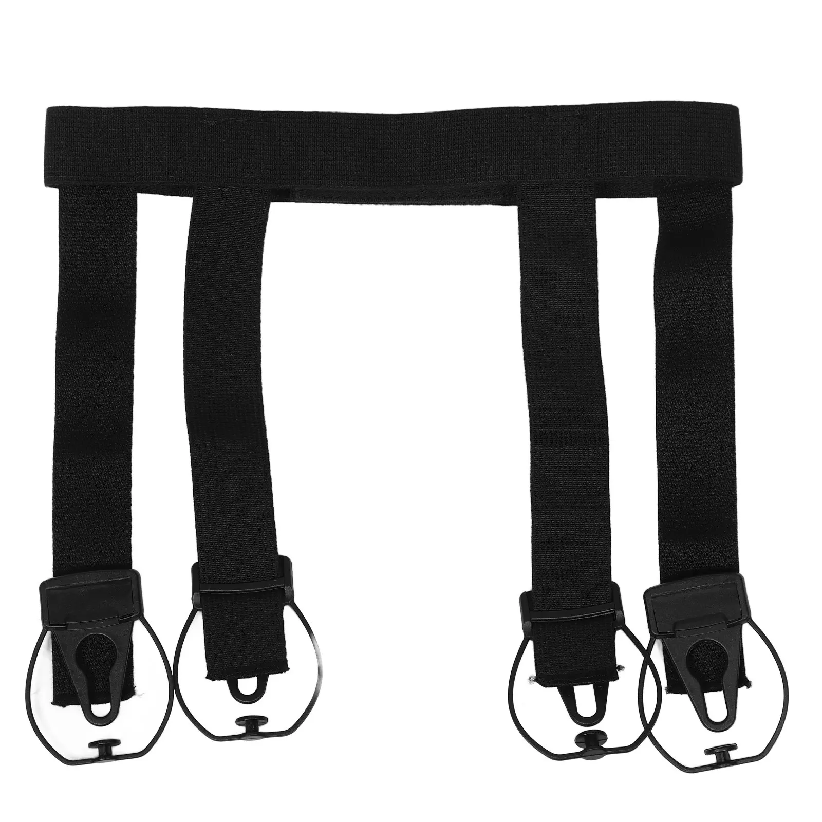 

Hockey Garter Belt Adjustable Elastic Garter Strap Heavy Duty Non-Slip Clip Fasteners Secure Sock Supporter for Youth Players