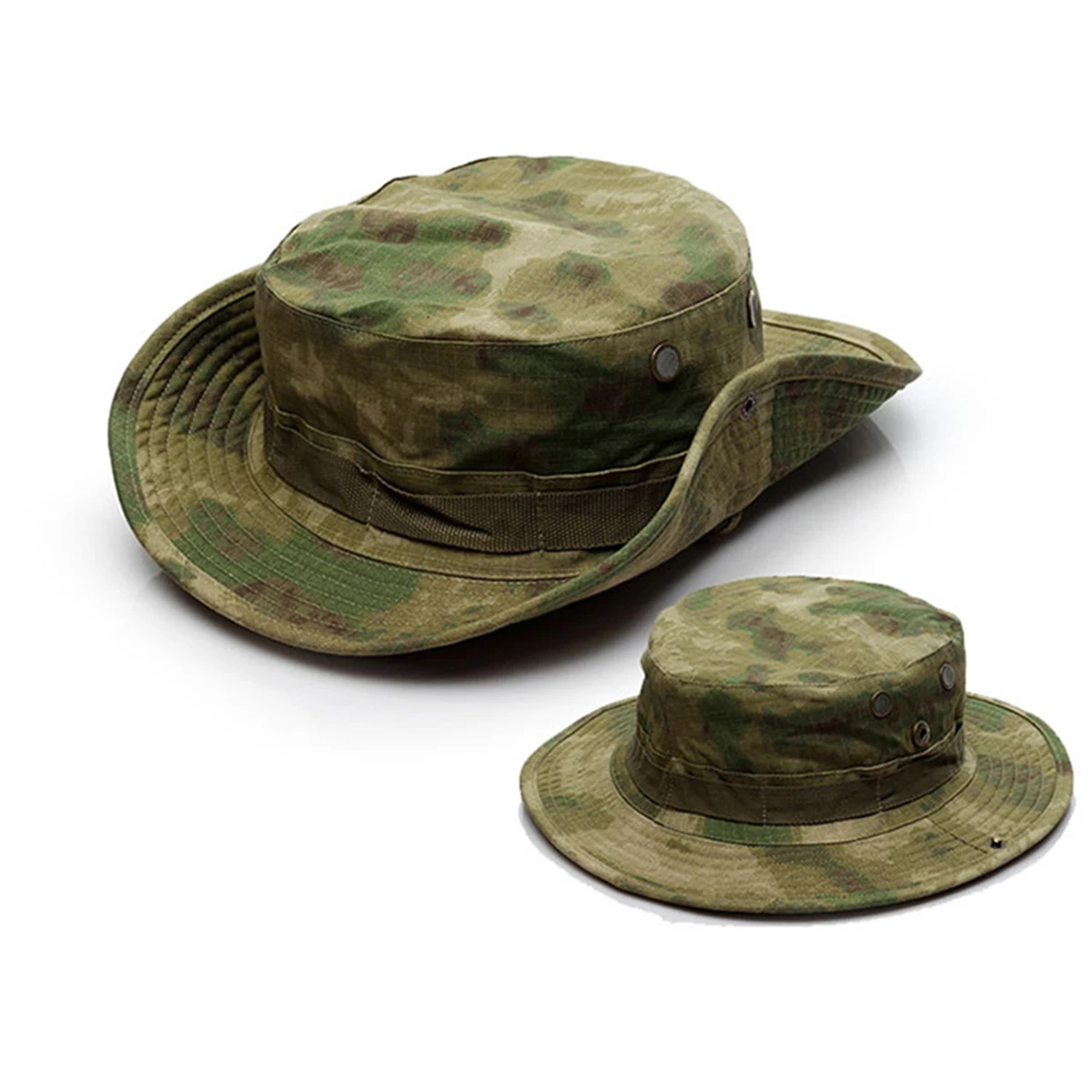 Camouflage Boonie Hats for Women Men Foldable Soft Hat Hunting Fishing Wide Skiing Climbing Bucket Caps Sunscreen Crcling Cap