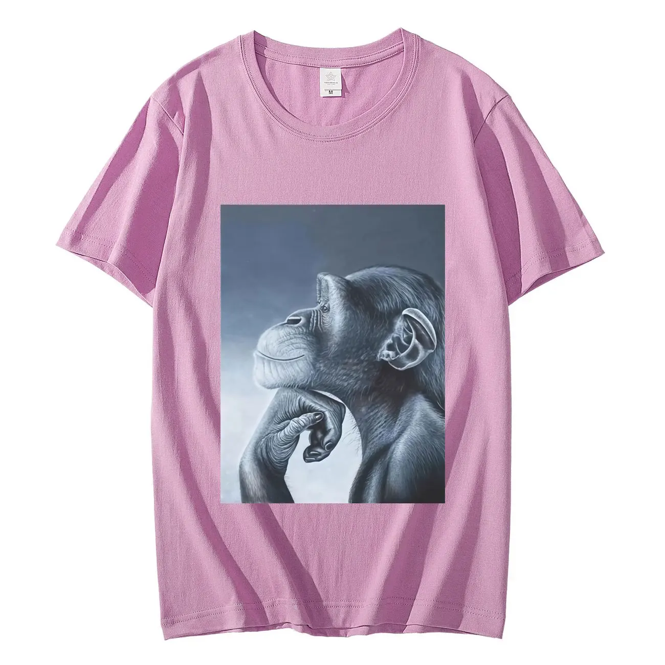 مضحك الغضب الطعم القرد ميمي تي شيرت موضة خمر تي شيرتات قصيرة الاكمام الرجال النساء ملابس الصيف عالية الجودة القطن تي شيرت