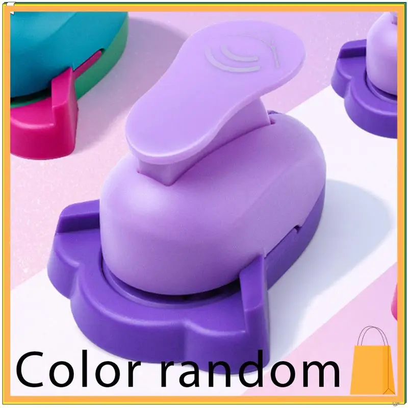 L52A-더블 코너 공예 펀치 곡선 DIY 홀 펀치 종이 커터 엠보싱 스크랩북