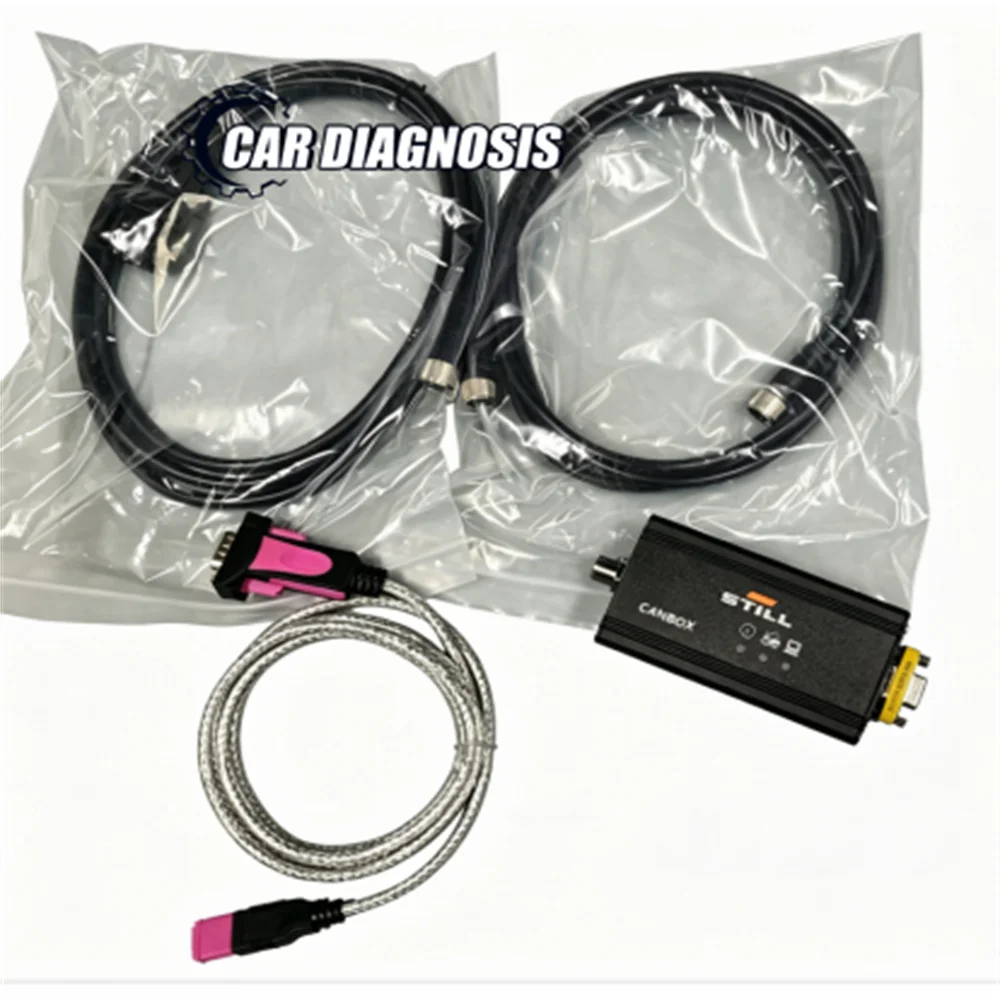 

Free Shipping for STILL CANBOX Forklift Truck Diagnostic Tool Kit with Complete Cables