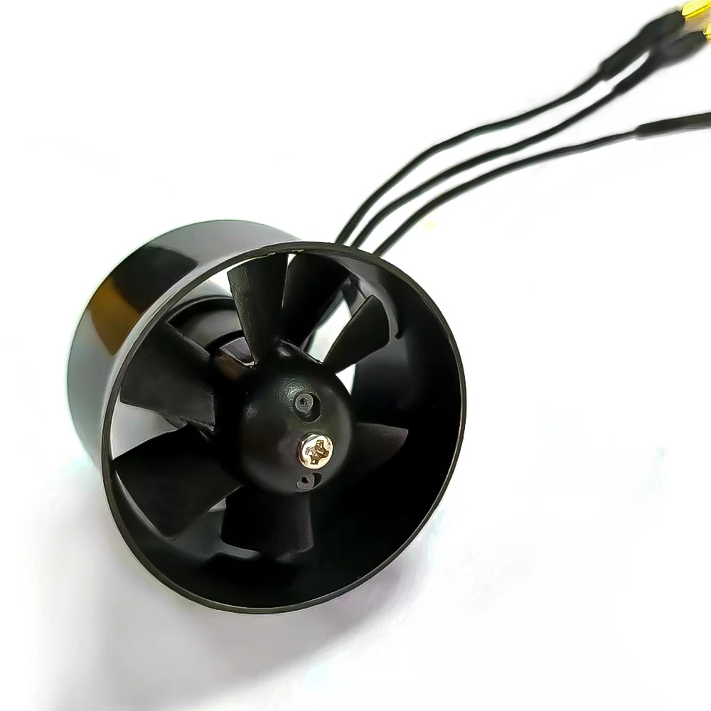 QX-Motor 30mm EDF 6 Blades Fan With QF1611(1311) Brushless Motor 6000KV 7000KV 5000KV 4000KV For DIY RC Airplanes Model Parts