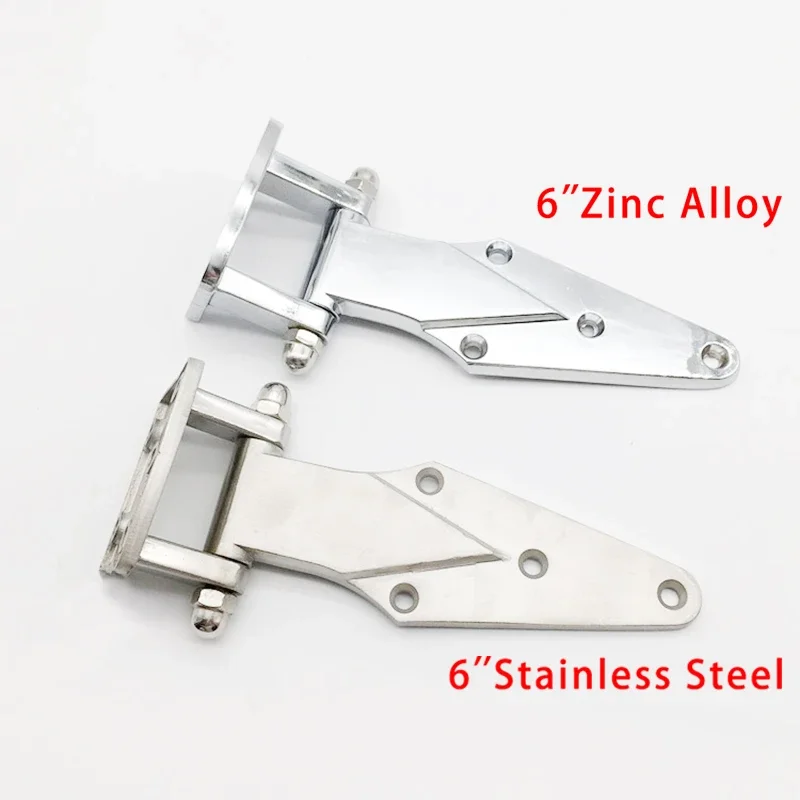 6 Inch Stainless Steel or Zinc AlloyOven  Cold Storage Door Hardware Cabinet  Industrial Freezer Door Hinge