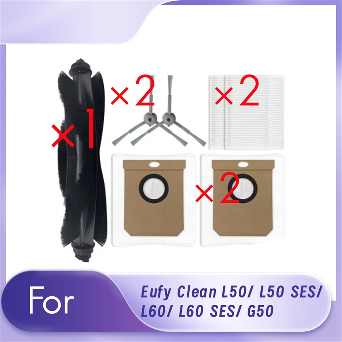 

AB31 для Clean L50/L50/L60/L60/G50 аксессуары для пылесоса щетка фильтр пылесборник тканевый чехол комплект