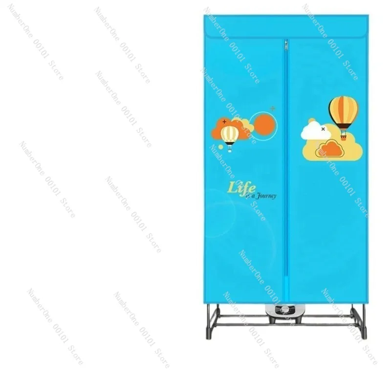 

Home Clothes Dryer,Foldable Stainless Steel Quick Dryer,Silent Double-layer Warm Air Dryer for Clothes
