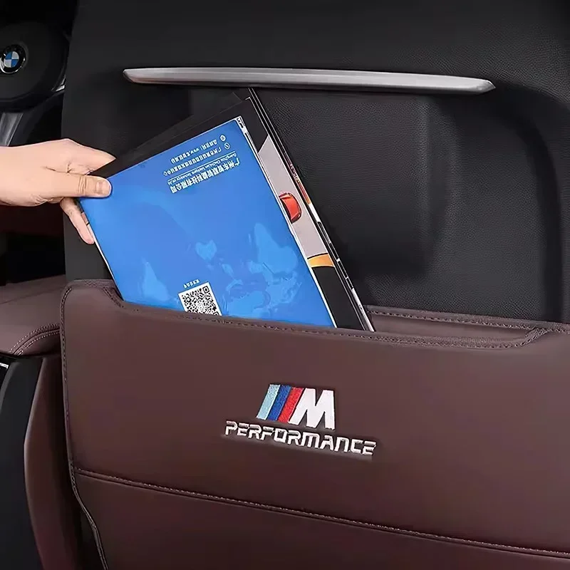 -BMW مقعد مكافحة ركلة الوسادة ل X1 X3 iX3 X4 X5l مخصص 3 4 5 6 سلسلة F30 F31 F35 F36 G20 G21 G28 المقعد الخلفي لوازم الملحقات #3
