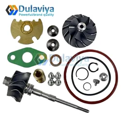 Turbo Shaft And Wheel + Repair Kit GT1544V For Mini cooper Citroen Ford Mazda Peugeot 1.6 HDi 80 Kw DV6TED4 2004 750030 753420
