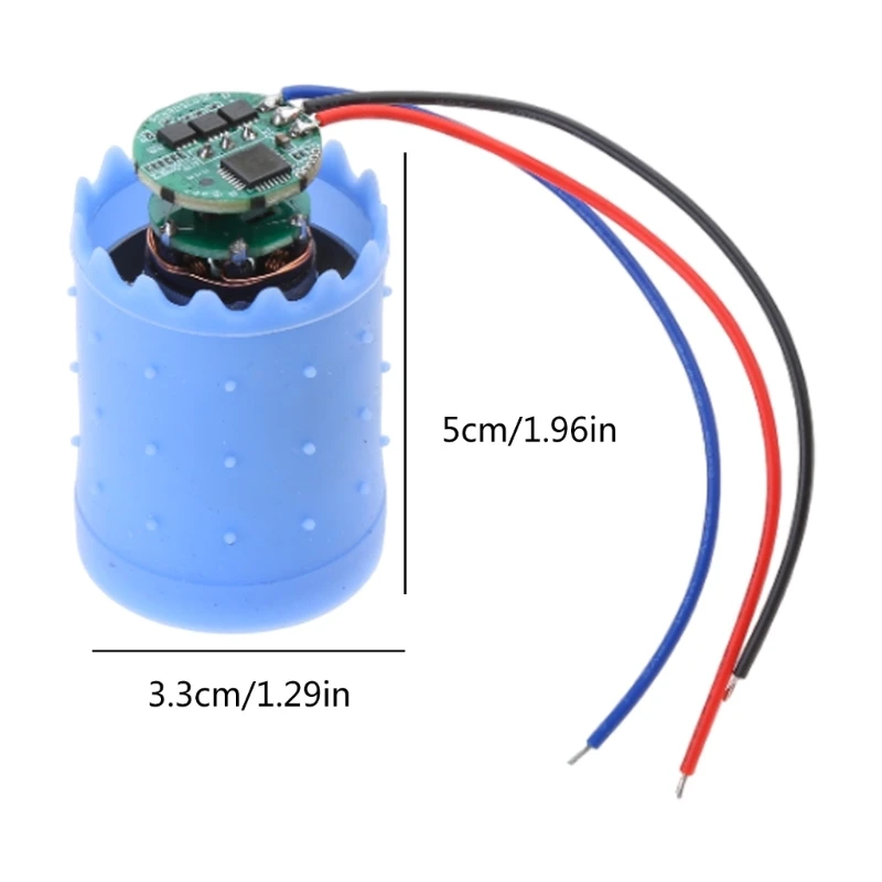 Kipas Logam Motor 12V Efisien Motor Tanpa Sikat 12V dengan Kecepatan 80kRPM untuk Dropship Industri