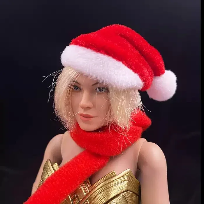 1/6 Scale Christmas Hat Scarf Multiple Styles Clothes Model for 12''  Male/female Soldier Action Figures Scene Accessory