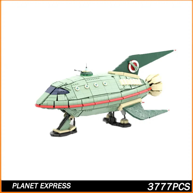 

Строительные блоки MOC, серия «Космические войны», дирижабль MOC, космический корабль, творчество, образование, игрушка-головоломка, Juguetes, рождественские подарки, 3777 шт.