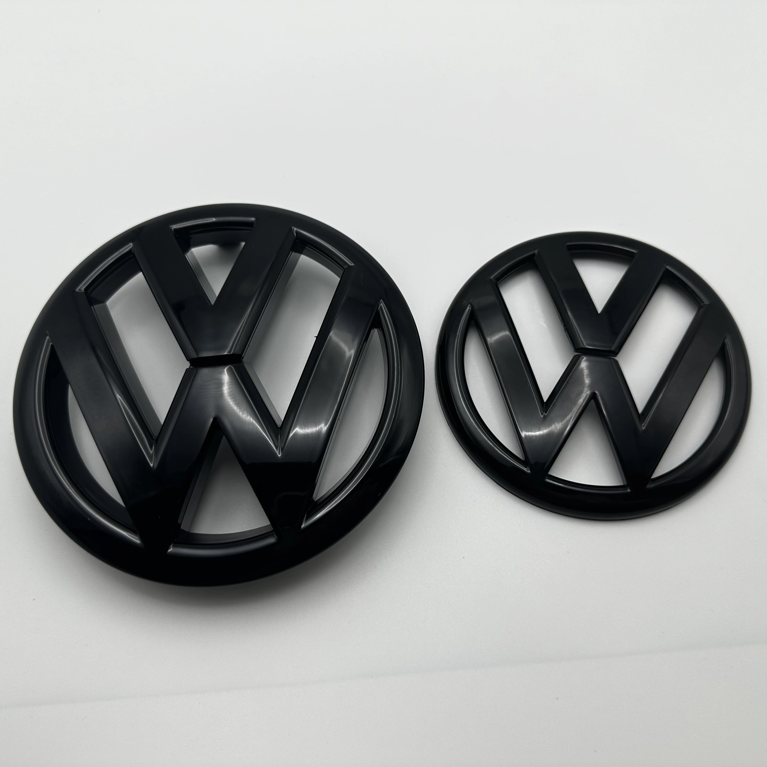 

Gloss Black Replacement 135mm Front Grill emblem or 110mm Rear Trunk Lid Car badge for volkswagen Golf MK6 2009 2010 2011 2012