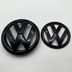 Gloss Black Substitution Front Grill Emblem für Volkswagen Golf MK6 2009 2012 2012, Icy of the Car Trunk Deckel, 110 mm, 135 mm 10 Hauptverkaufsgolf Golf 2008 - №5