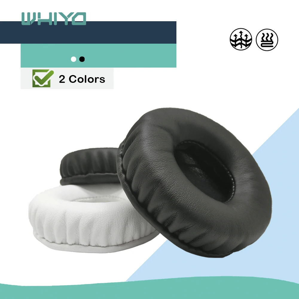 WHIYO 1 par de almohadillas para auriculares Sony MDR-V2 MDR-V3 MDR-V4, funda para orejeras, tazas de repuesto