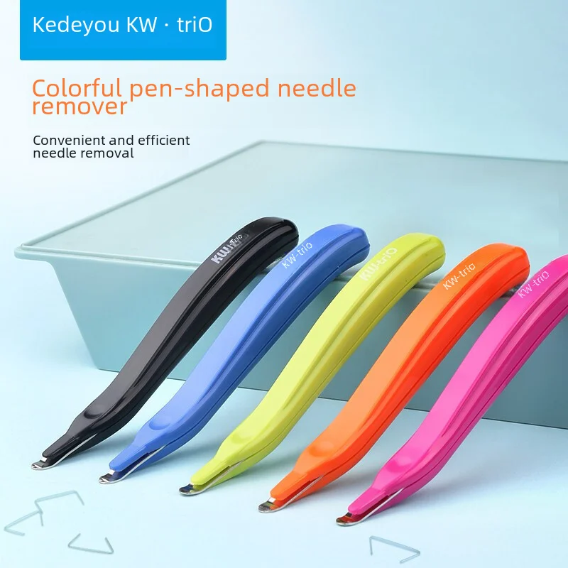 Kedeo Pen Type Staple Remover Office Stapler Universal Stapler Mini Energy Saving Staple Extractor Simple Installer