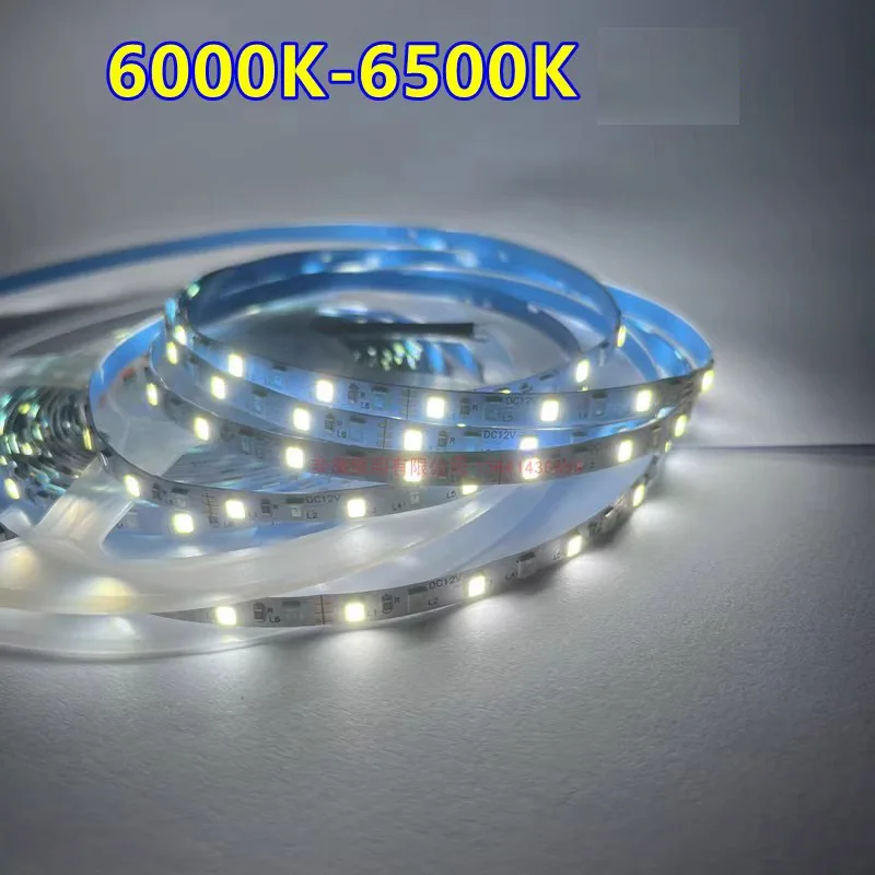 5m 5mm CCT Led Strip Double Color Two Color Mixed Strip Orange Amber 1800k 2000k+White 6000k 120 led/m 12v Signal Flexible Tape