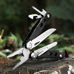 Multitool with Spring-Action Pliers and Scissors, Stainless Steel with Nylon Sheathfor DIY, Home, Garden, Outdoors or Everyday C