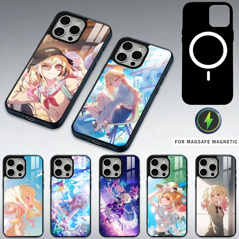 

Tenma S-Saki Game Project S-Sekai Phone Case For iPhone17,16,15,14,13,12,11 Plus,Pro Max Magnetic For Magsafe Wireless Charging