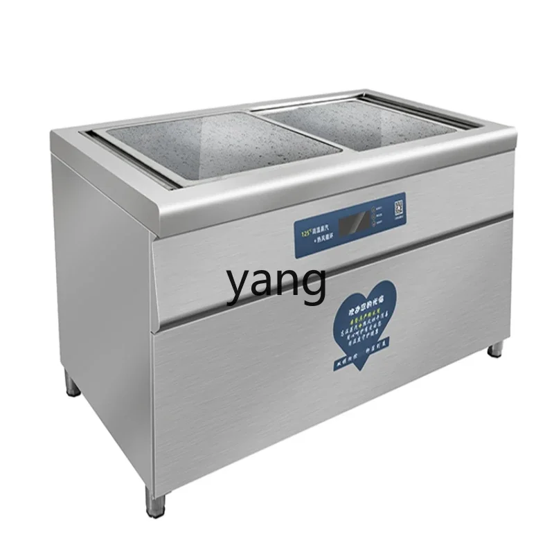 LMM commercial catering restaurant tableware high temperature hot air drying disinfection cupboard horizontal large