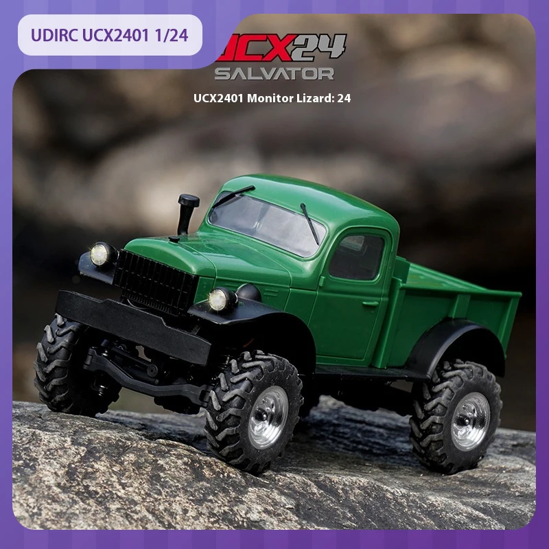 

UDIRC UCX2401 1/24 Радиоуправляемый автомобиль 4wd Альпинистский автомобиль с дистанционным управлением Внедорожный радиоуправляемый Профессиональная полномасштабная модель Детские игрушки