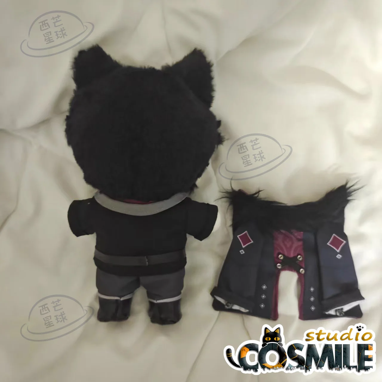 Game Genshin Impact 원신 Wriothesley リオセスリ 라이오슬리 Stuffed Plushie 20cm Plush Doll Toy Body Clothes Clothing XQ