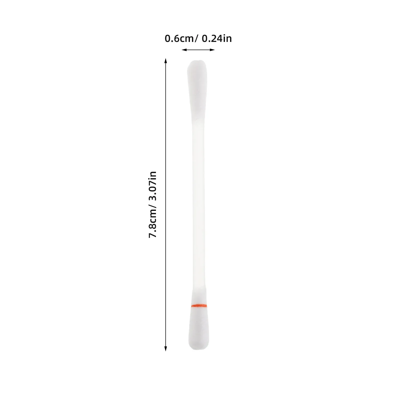 Saline Cotton Swabs Dual Head Soft Tips Individually Wrapped for Eye Nose Cleaning Baby Care Travel Box