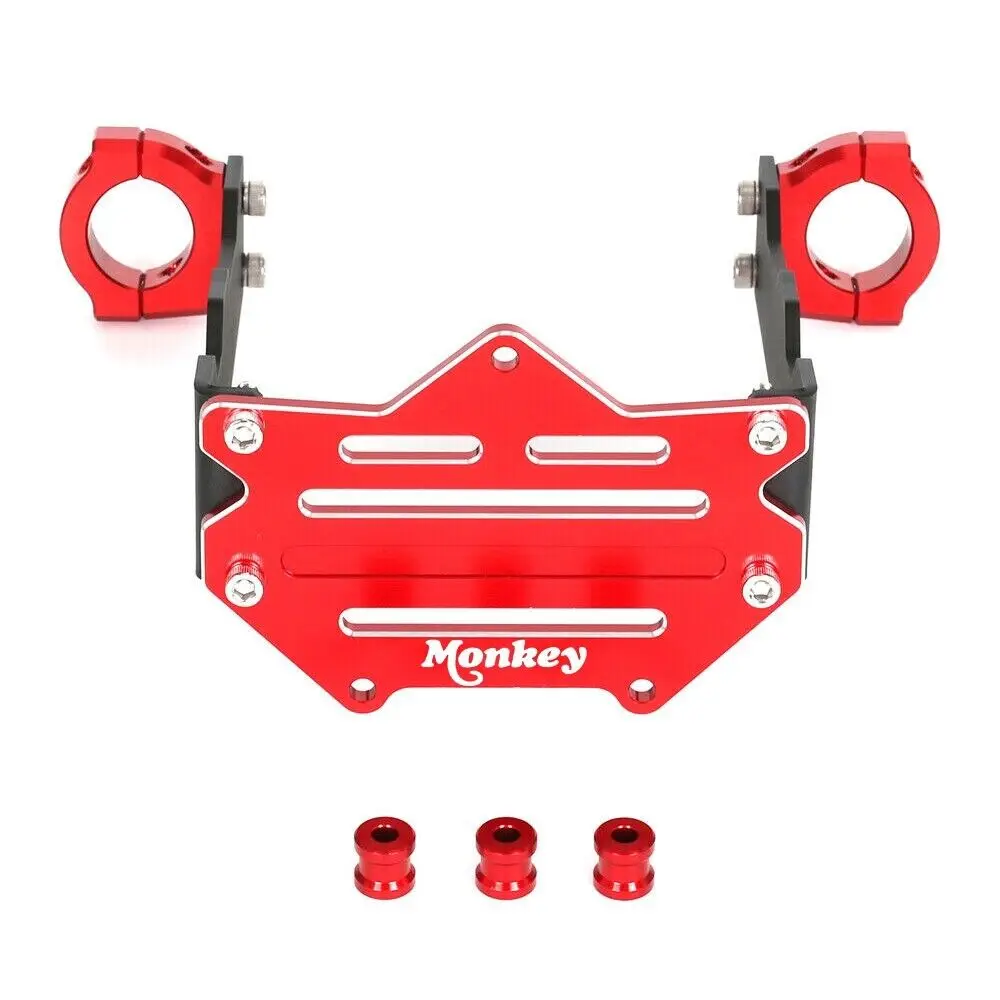 

Motorcycle Accessories Aluminum Front Fork Cover + Lower Down Front Fender Mud Bracket For HONDA Monkey 125 Mainland China