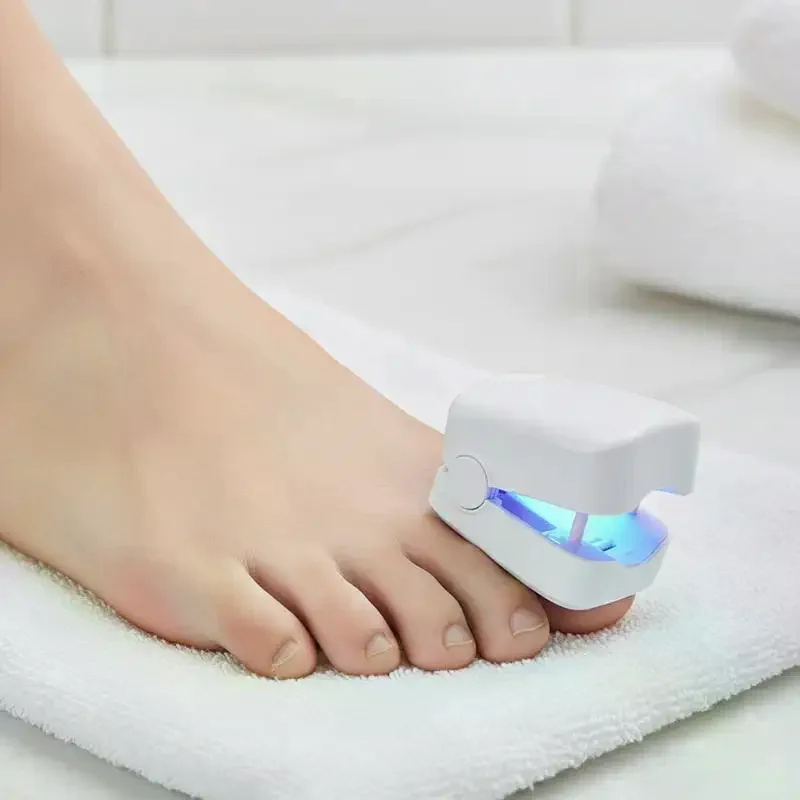 Nail Fungus Cleaning Light Device For Onychomycosis USB Charge Nail Fungus Laser 905nm Infrared Light 470nm Blue Light NailSalon