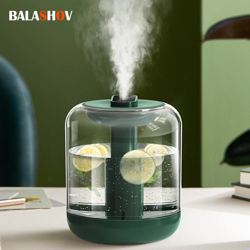 

Air Humidifier 1L Large Wireless Humidifiers for Bedroom Baby Room Ultraquiet Cool Mist Humidifiers Aroma Essential Oil Diffuser